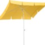 Goldgelber Schneider Balkonschirm Ibiza 180x120 cm mit Push-Up Mechanik.