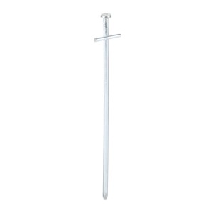 Relaxdays Felsbodenhering Rostfreier Stahl Silber Mit Quernagel 23 cm 30er Set