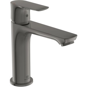 Ideal Standard Connect Air Waschtischarmatur in Grau, Slim-Design ohne Ablaufgarnitur.