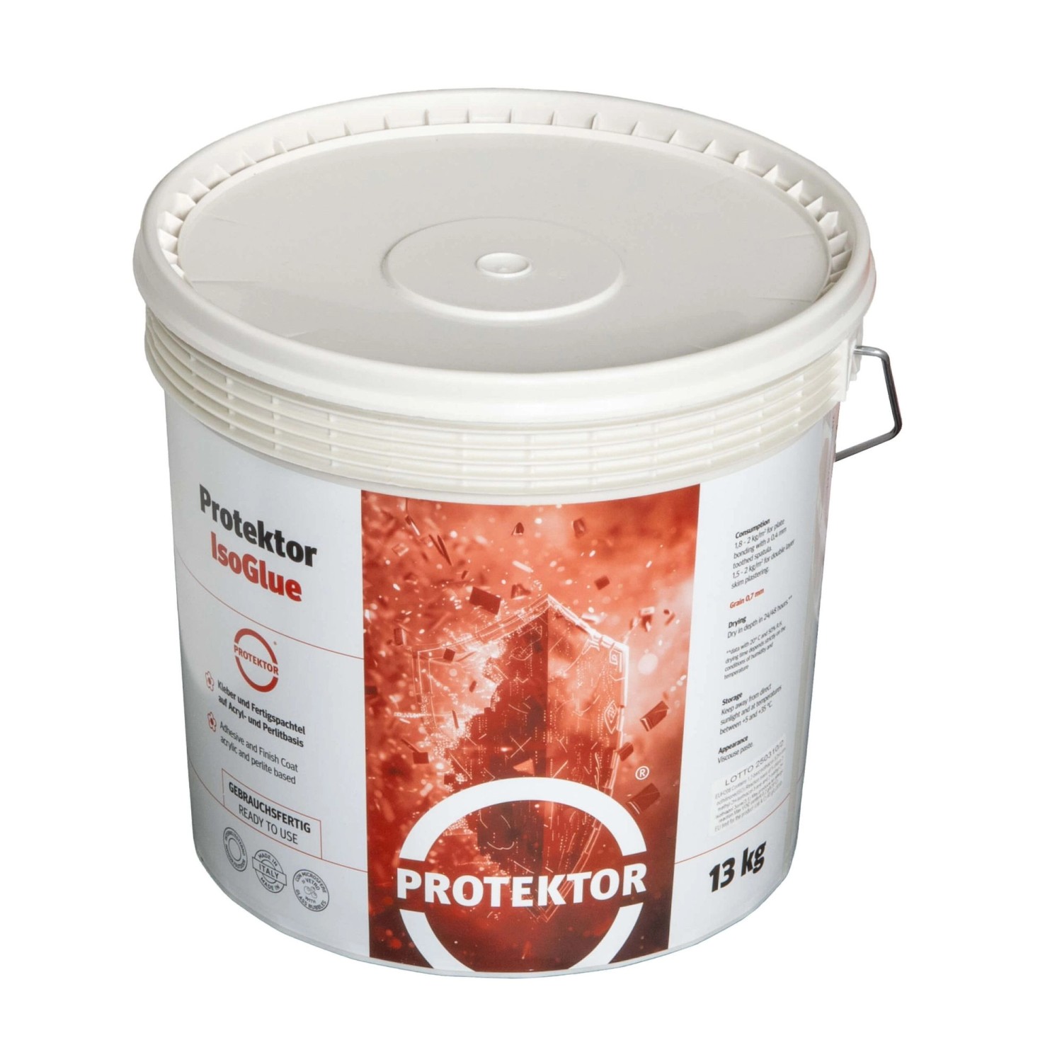 Protektor Innendämmung Wärmedämmung Leichtspachtelkleber 13kg günstig online kaufen