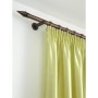 Gardinia Gardinenringe Windsor Bronze, 10er-Pack an Gardinenstange mit Vorhang.