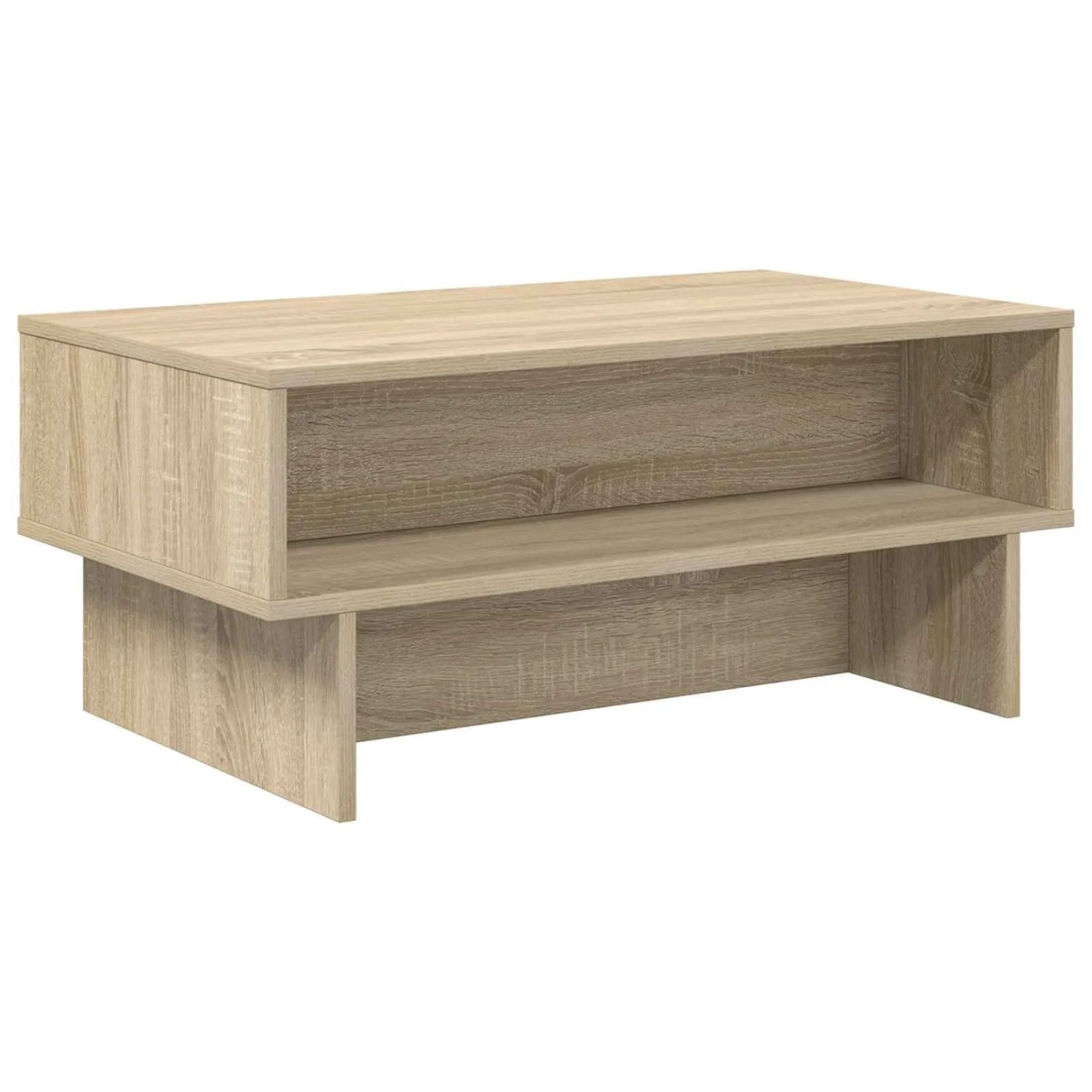 vidaXL Couchtisch Sonoma-Eiche 80 x 46 x 35 cm Holzwerkstoff 8000222 günstig online kaufen