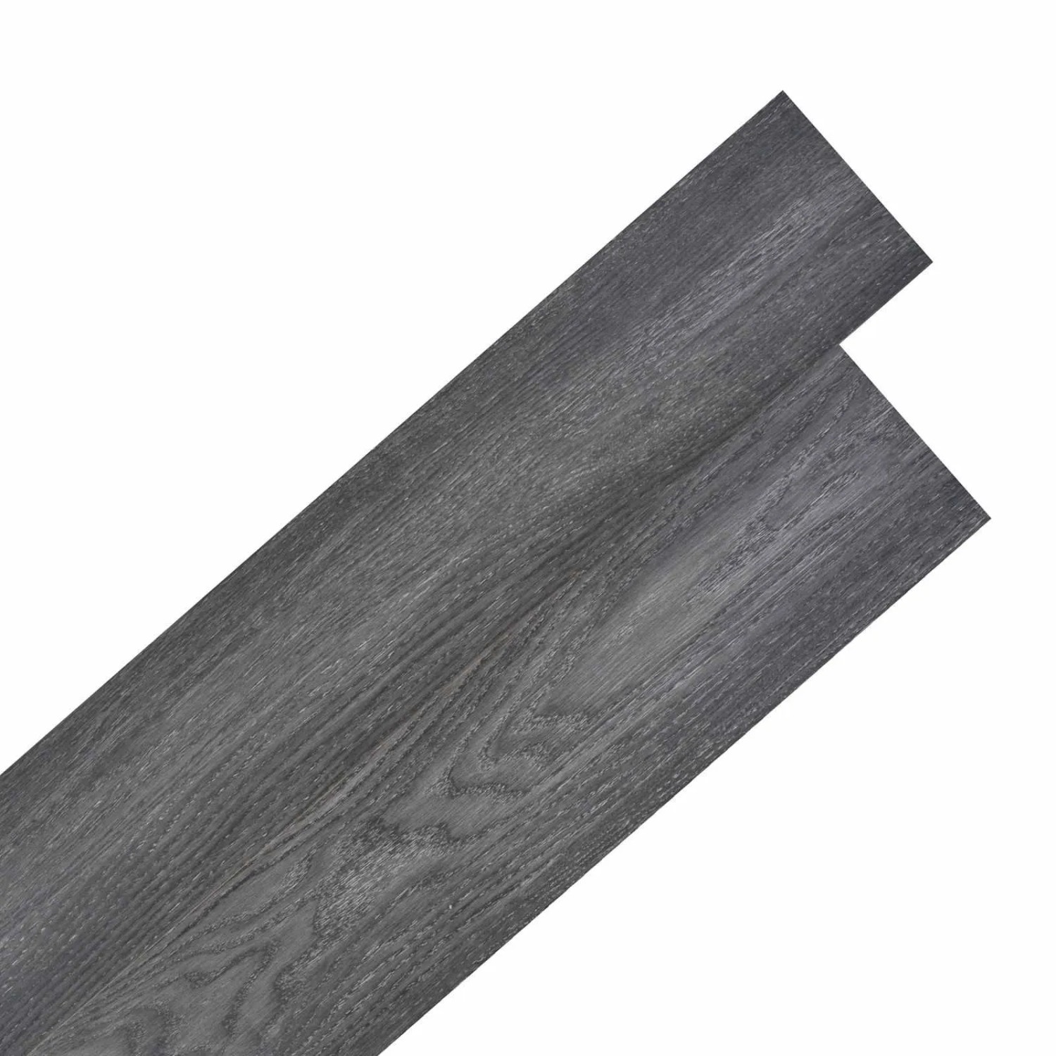 vidaXL Bodenplanken 36 Stk Schwarz und Weiß 5,02 m² PVC 42046259