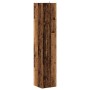 vidaXL Eckregal Altholz-Optik 33x33x165 cm Holzwerkstoff 856724_6