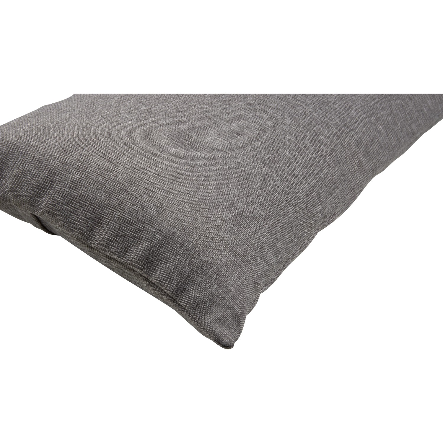 Dekokissen in Dunkelgrau, 30x50 cm, aus Polyester. Ideal für Wohnzimmer und Schlafzimmer.