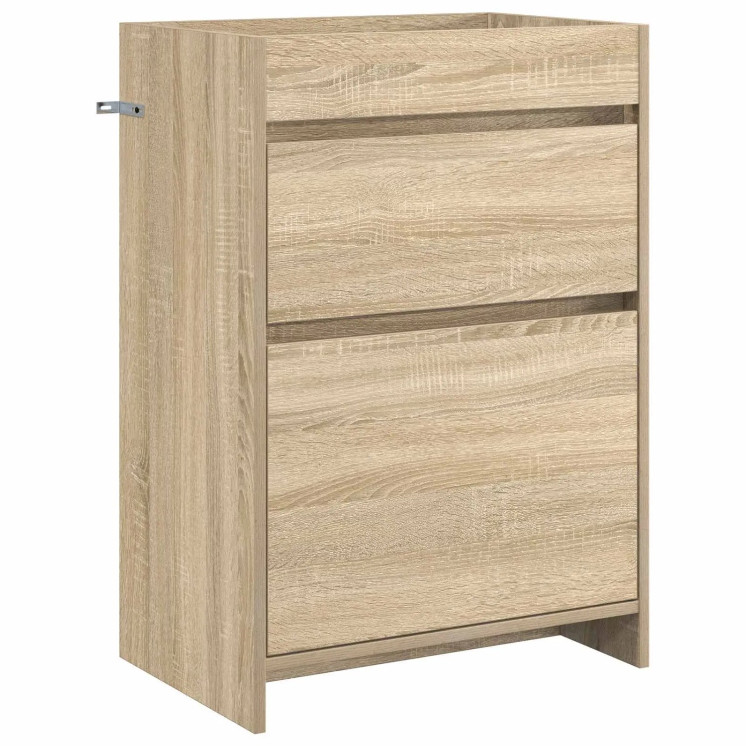 vidaXL Badunterschrank Sonoma-Eiche 56 x 37,5 x 81 cm Holzwerkstoff 890730