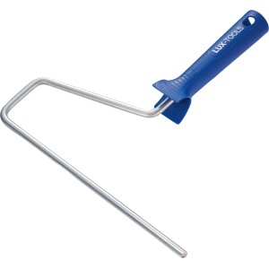 LUX Ersatzbügel 25 cm für Farbroller mit blauem Kunststoffgriff.