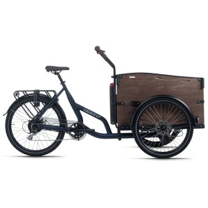 Adore Cargo E-Bike Urban Deluxe blau 250W 36V 13 Ah Li-Ion-Akku