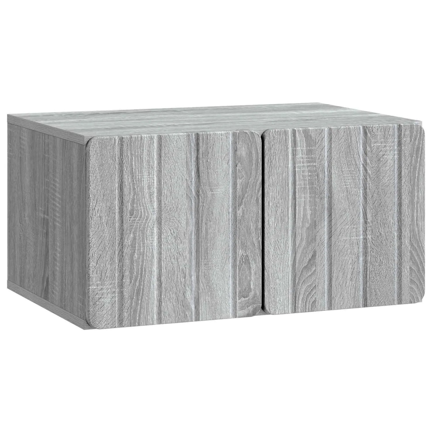 vidaXL Wandmontierter TV-Schrank Graues Sonoma 59,5 x 41 x 30 cm 898341