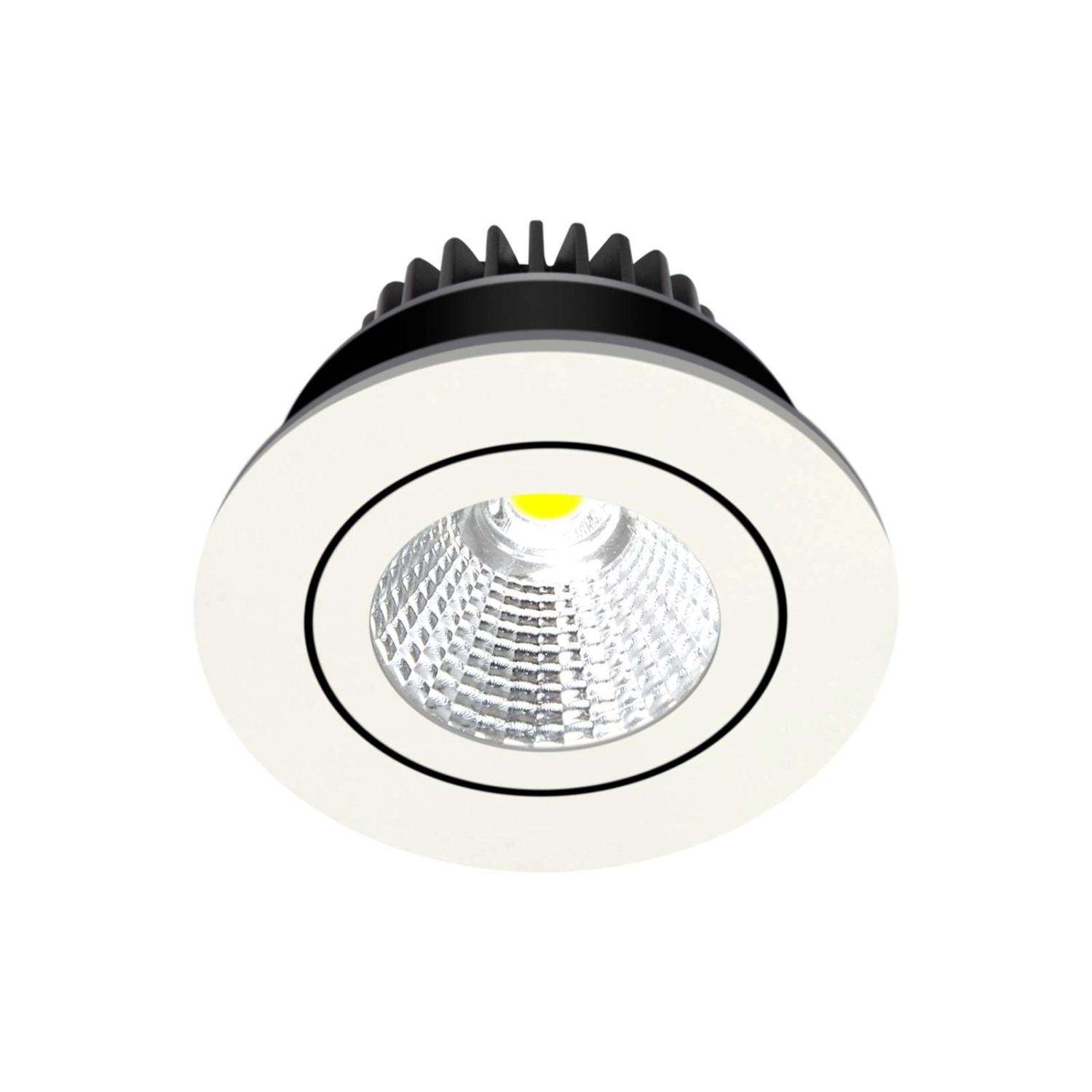 Arcchio LED Hochvolt Einbaustrahler Jyra 10017648 Modern in Weiß aus Alumin günstig online kaufen