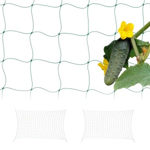 Relaxdays Ranknetz 3er Set Polyethylen Grün Großmaschig 180 cm x 500 cm