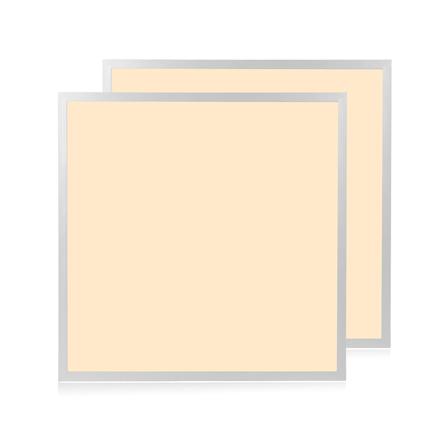 LUXULA 2er-Set LED Panel 62x62 cm 36W 3600lm 3000K Warmweiß  Büro- Deckenle günstig online kaufen