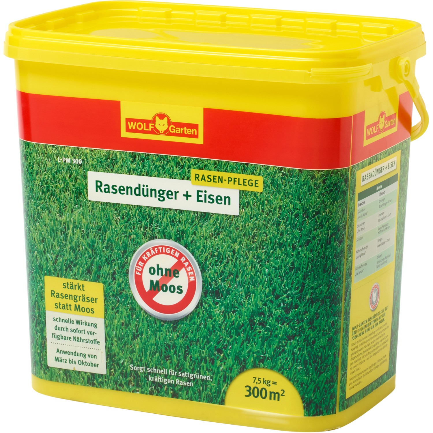 WolfGarten Rasendünger plus Eisen 8 kg LPM 300 kaufen bei OBI