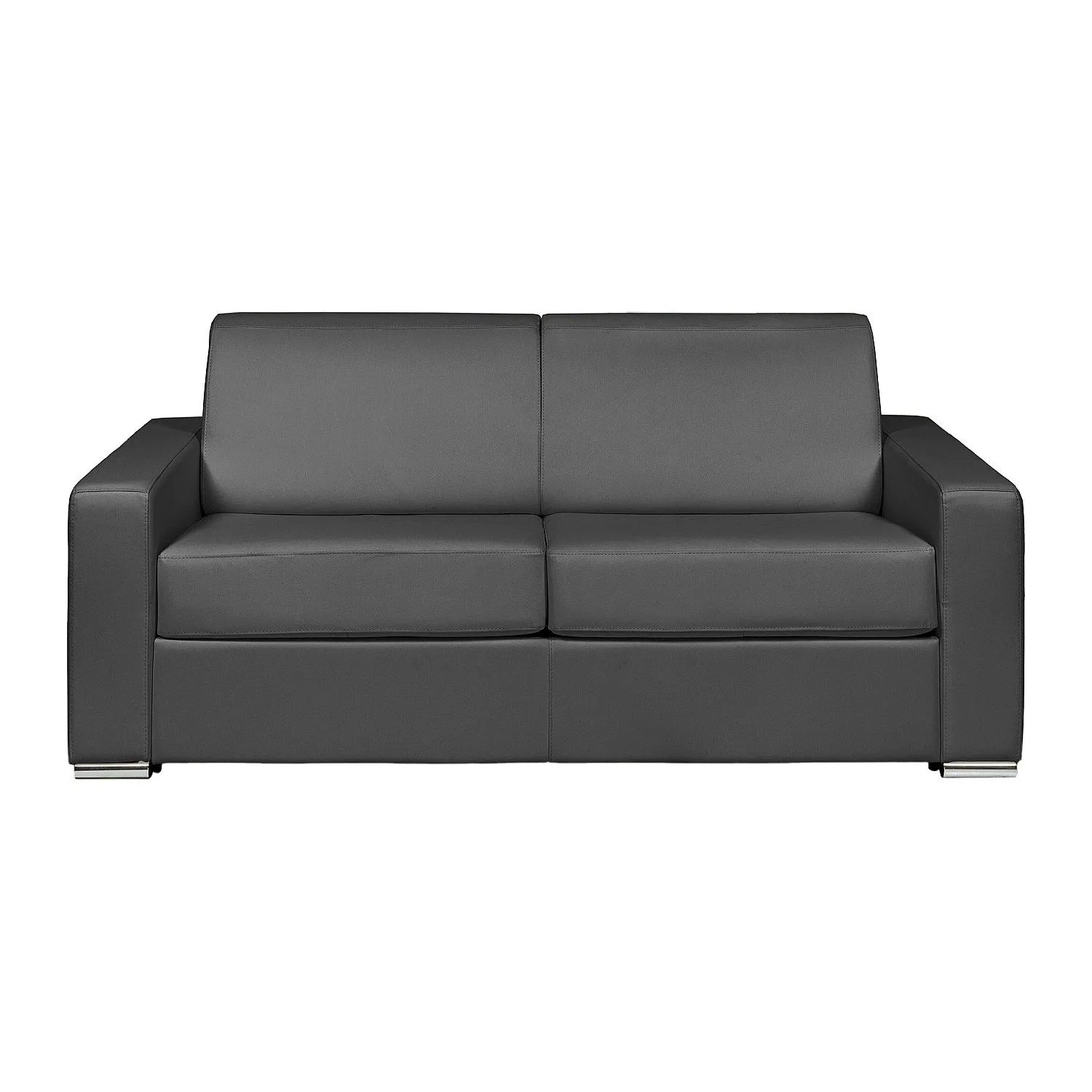Vente-unique Schlafsofa Calito Grau 216 cm