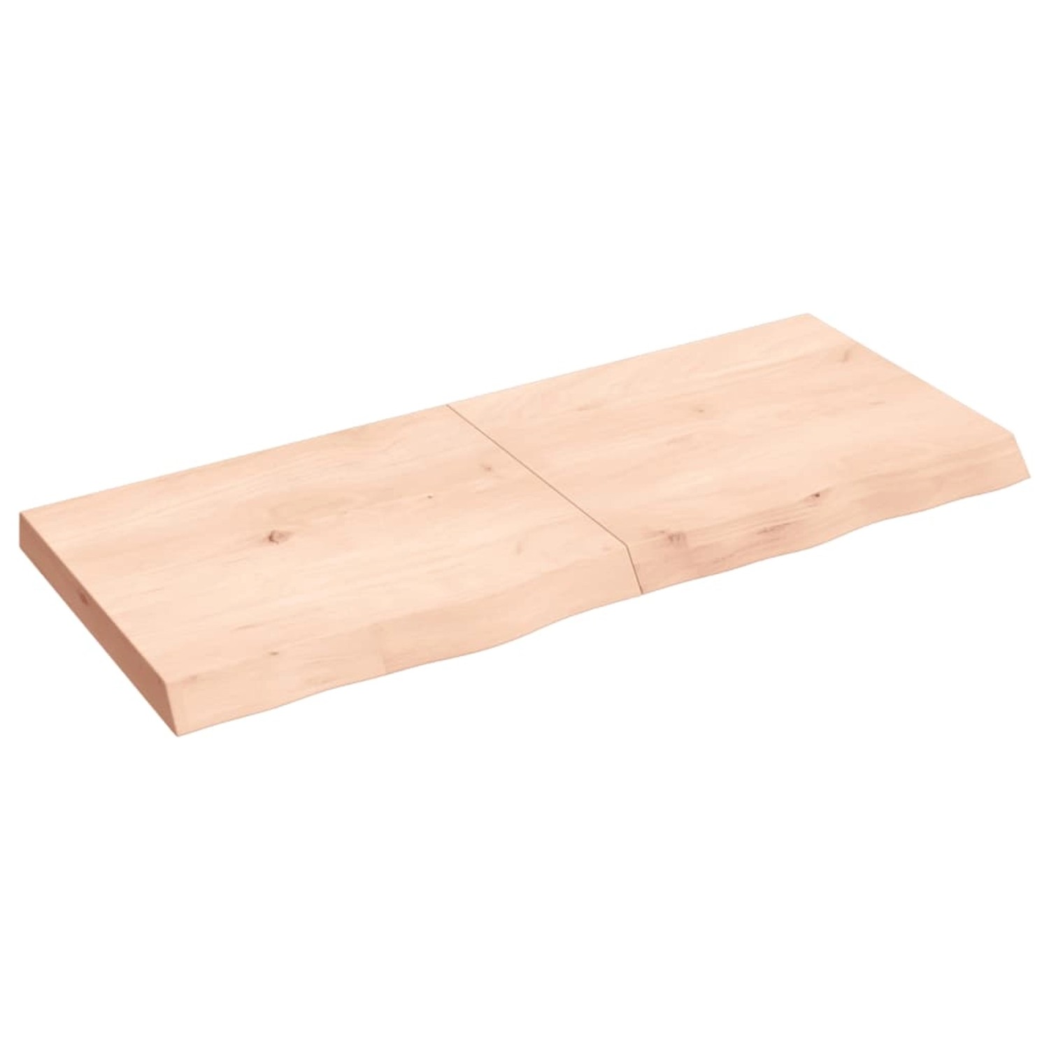 vidaXL Waschtischplatte 120x50x6 cm Massivholz Unbehandelt günstig online kaufen