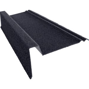 Easypan Ortgangprofil, Schiefer, 900 mm, für Dachbleche. Vorgekanntet für einfache Montage.