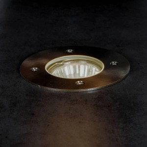 PRIOS Bodeneinbauleuchten Riya 9934184 Wasserdicht Modern in Alu aus Edelstahl 1-flammig GU10