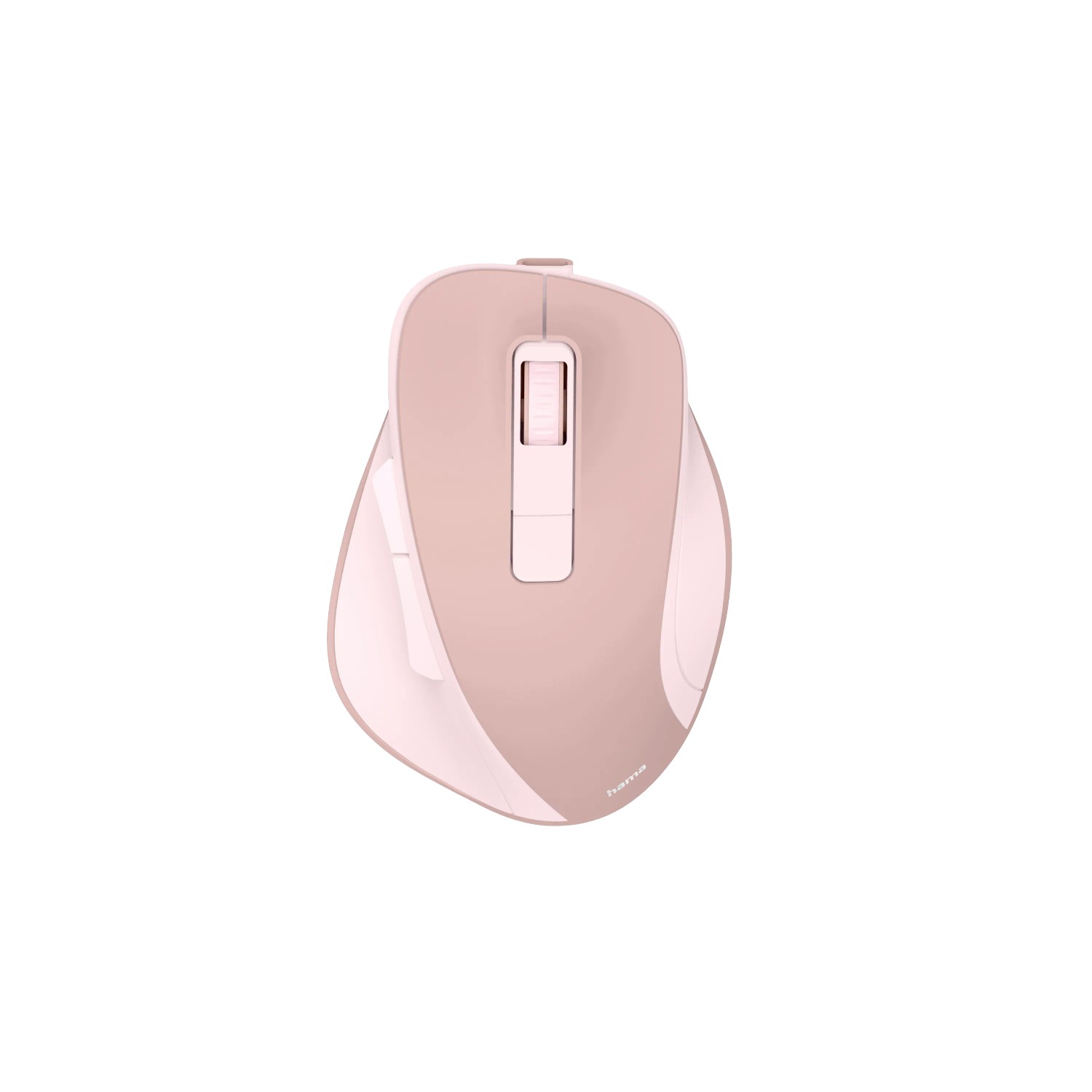Hama Funkmaus WM-500 Ergonomisch 6 Tasten ohne Klickgeräusch Rosa