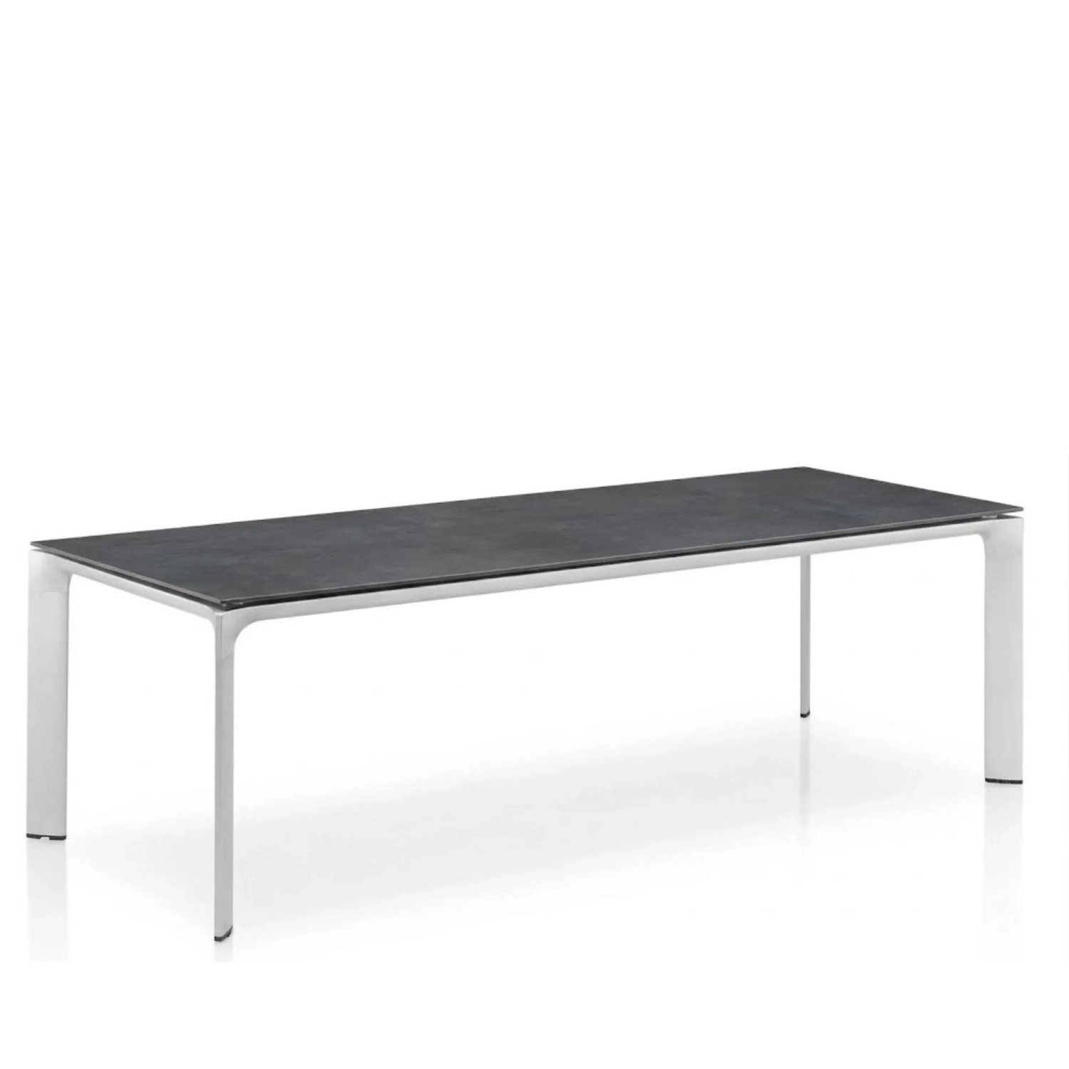 Kettler DIAMOND Tisch 220x95x72 Cm Silber Tischplatte Anthrazit