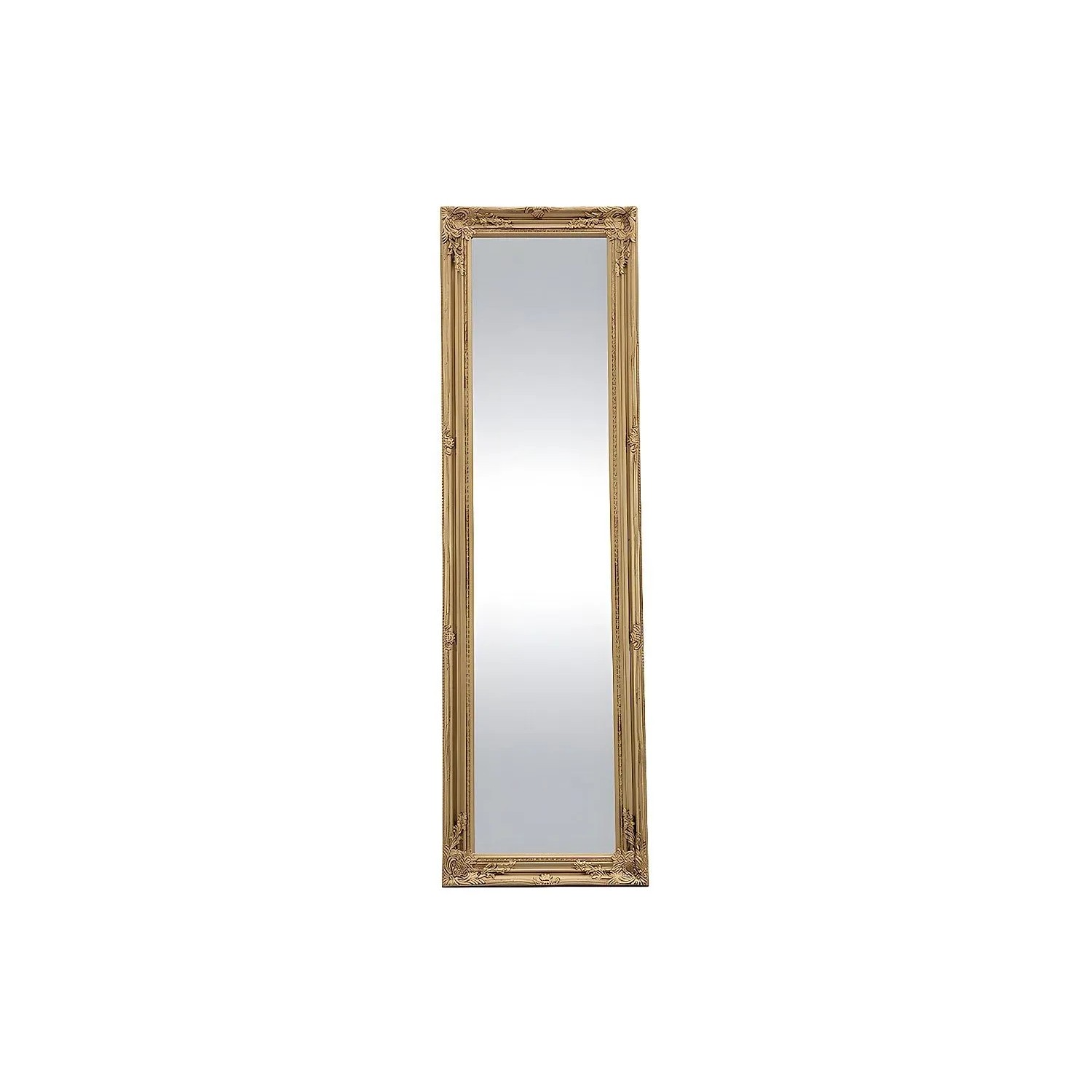 Vente-unique Standspiegel Mit Füßen Honore Goldfarben 50 cm