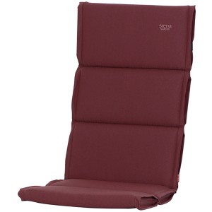 Siena Garden Sesselauflage Stella, 120x48x6 cm, altrosa, für Hochlehner.