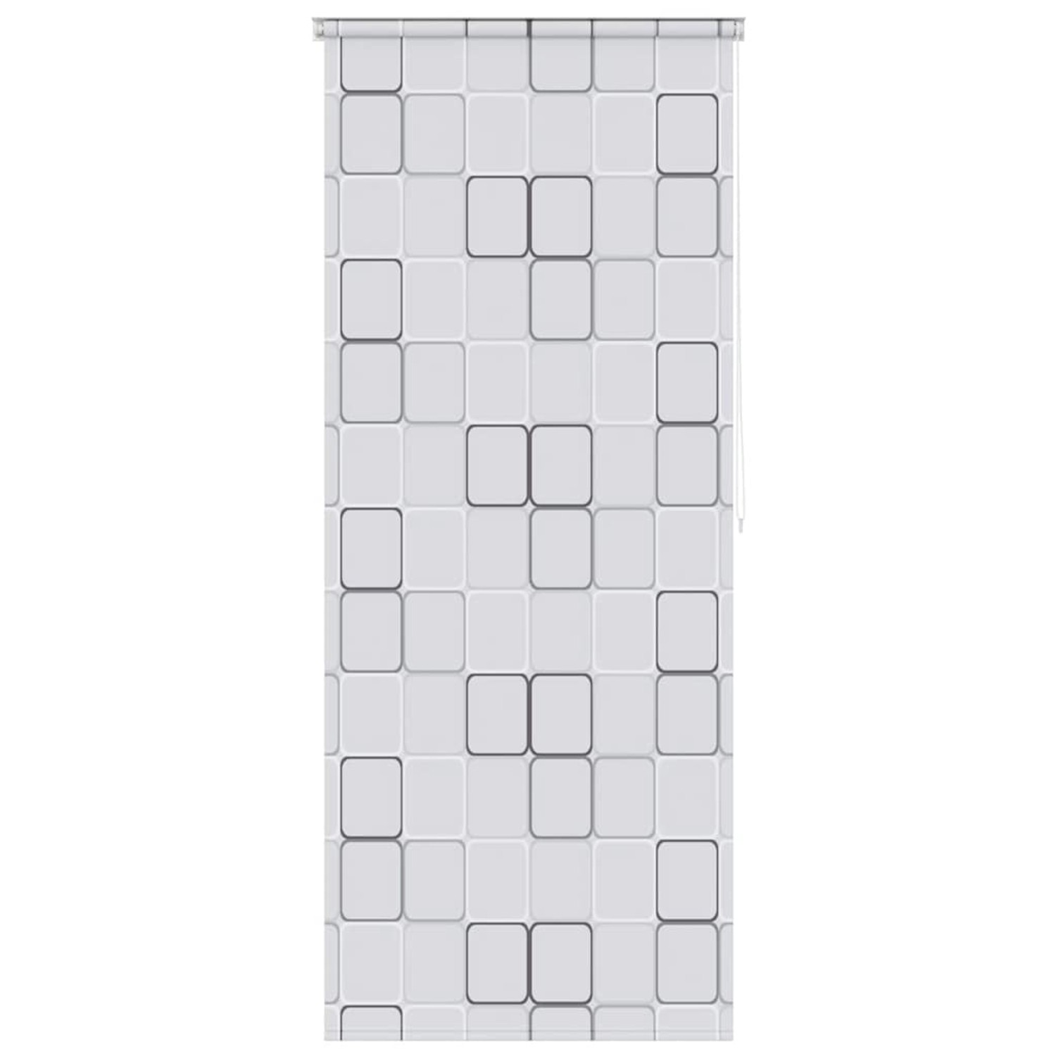 vidaXL Duschrollo 80x240 cm Quadratmuster 142847 günstig online kaufen