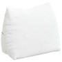 vidaXL Rückenkissen Weiß 45 x 20 x 35 cm Stoff 42015013