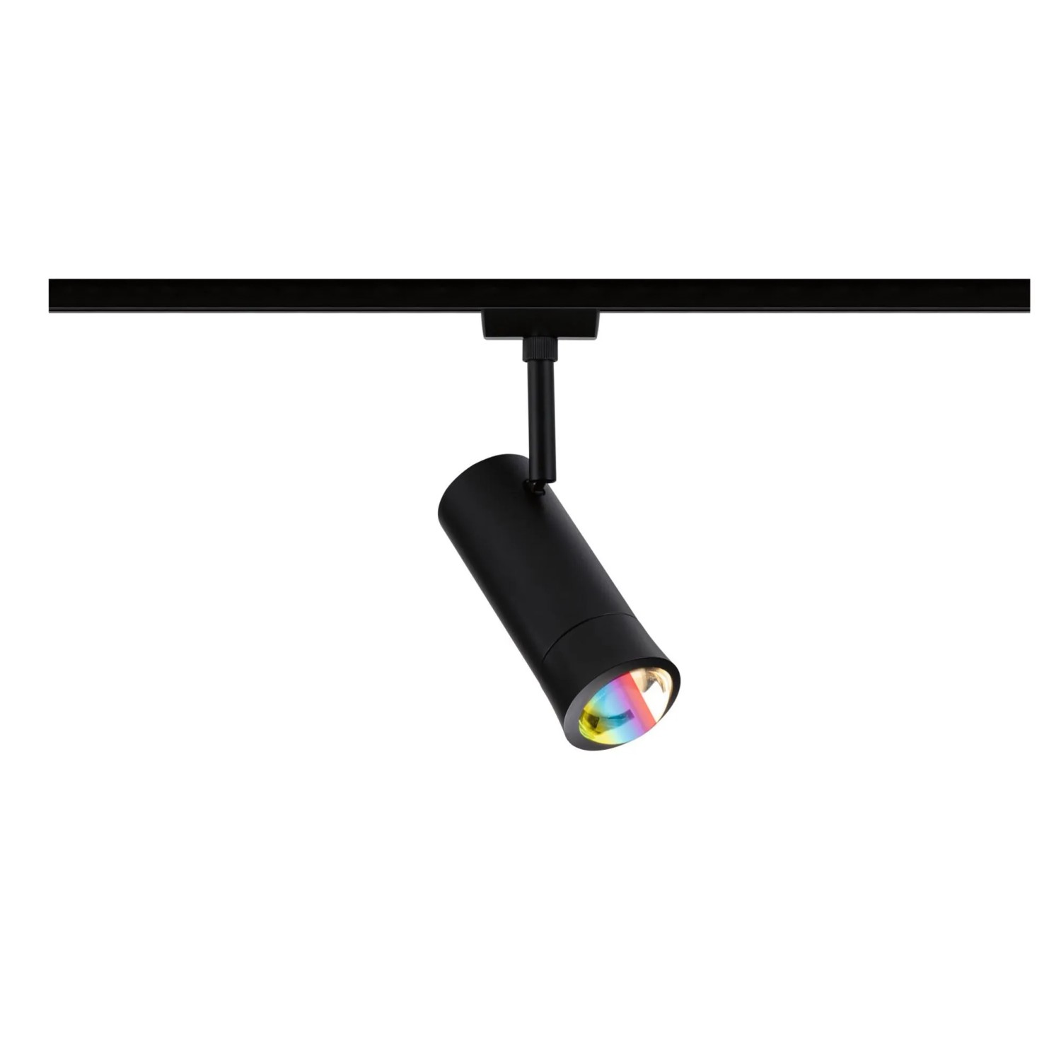 Paulmann Spot Zigbee 3.0 Tarie URail RGBW Dimmbar Schwarz Matt 15,4 cm x 15,9 cm
