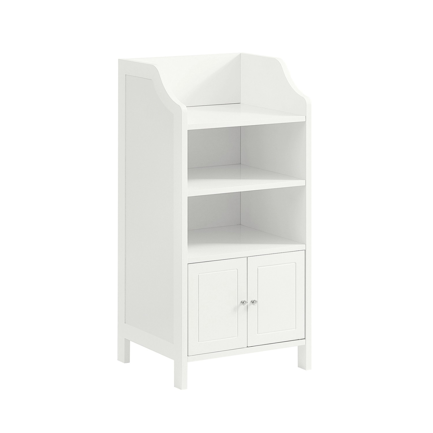 SoBuy Badkommode Badschrank Aufbewahrungsschrank mit 3 Ablagen Badregal BZR günstig online kaufen