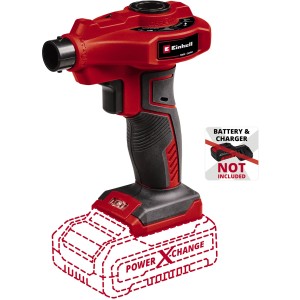 Einhell Akku-Luftpumpe CE-AP 18 Li-Solo (ohne Akku). Kompressor für Luftmatratzen und mehr.
