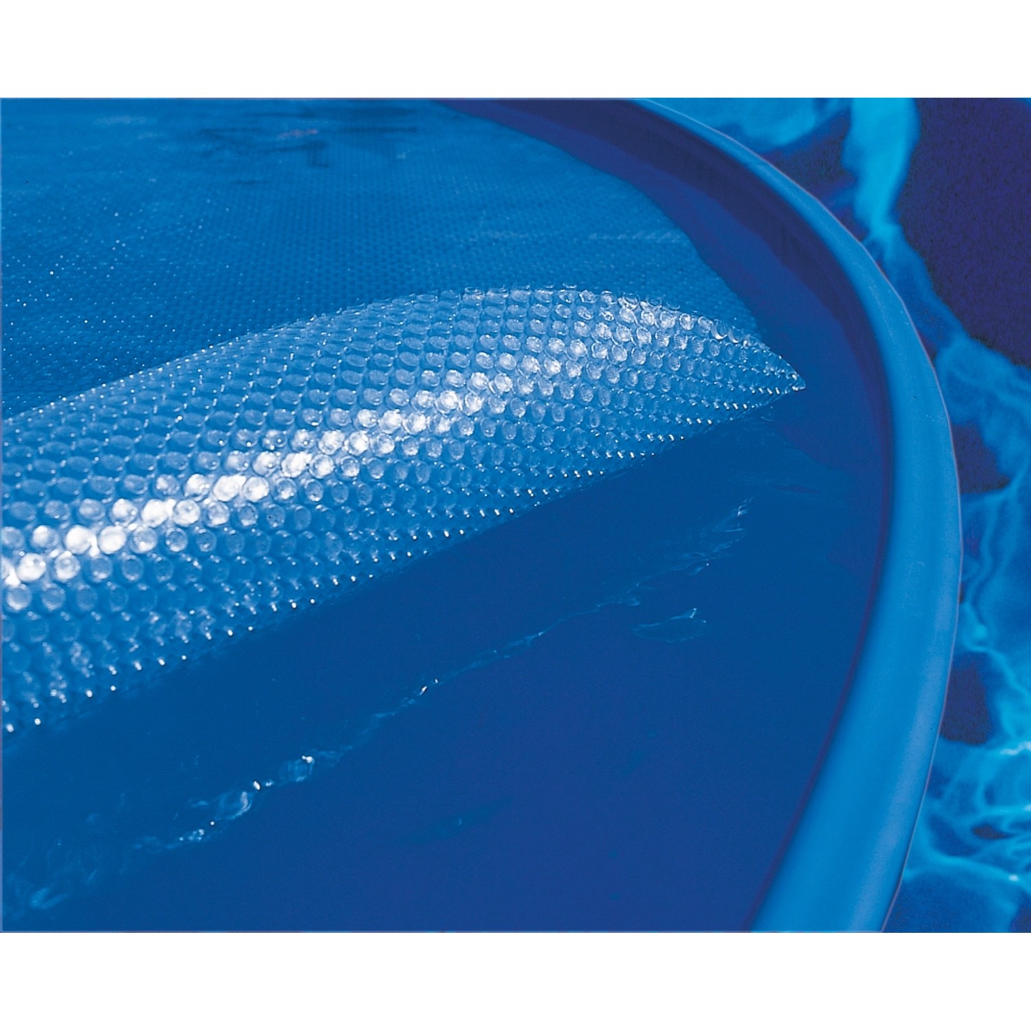 Summer Fun Solarfolie für Rundpool (Ø 450-460cm) im Pool, blau.