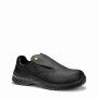 Schwarzer Jori Sicherheitshalbschuh JoClean Slipper S3, Größe 38, für sicheres Arbeiten.