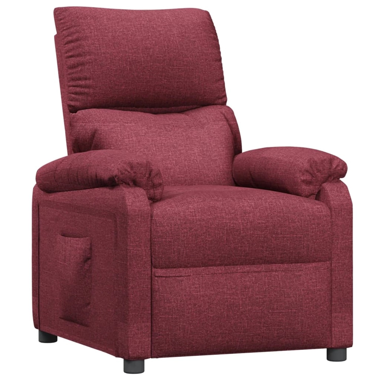 vidaXL Relaxsessel Weinrot Stoff 342454 günstig online kaufen