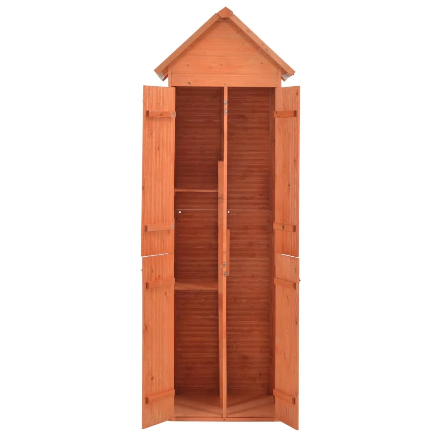 vidaXL Garten-Geräteschuppen 71x60x213 cm Holz 600161