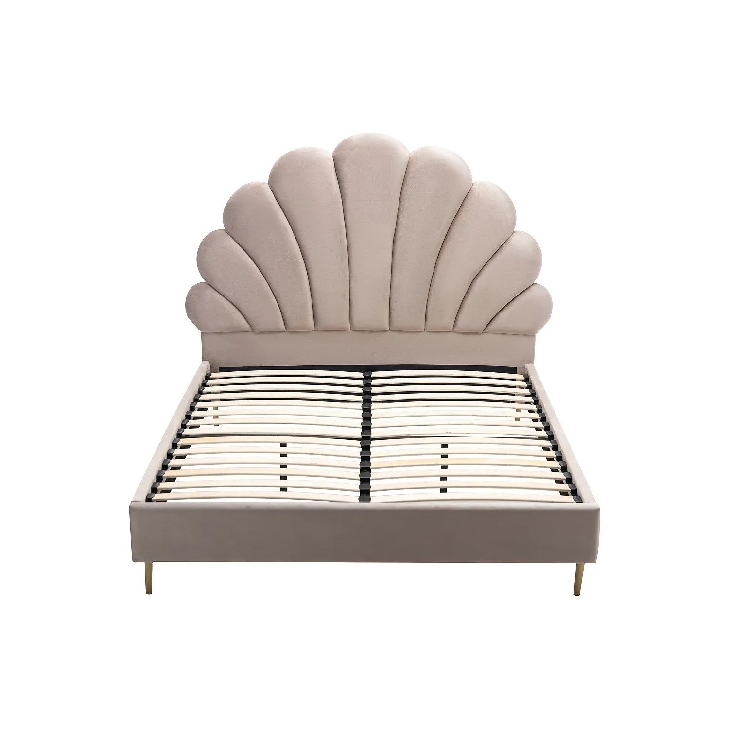 Vente-unique Bettrahmen Livaya Beige 166 cm