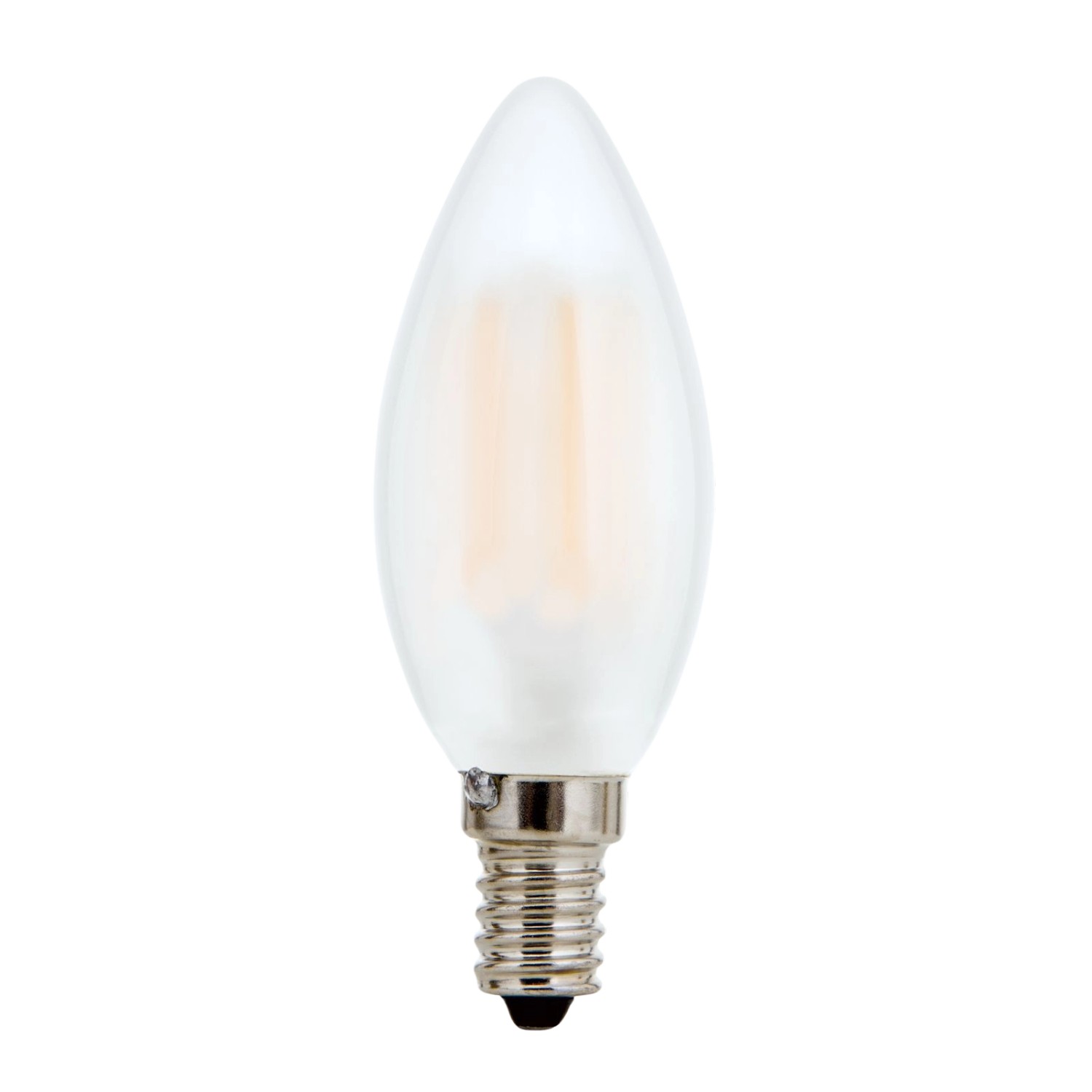 Orion Leuchten LED-Kerze Dimmbar E14/4,5W 40W 470lm 2700 K Warmweiß Matt