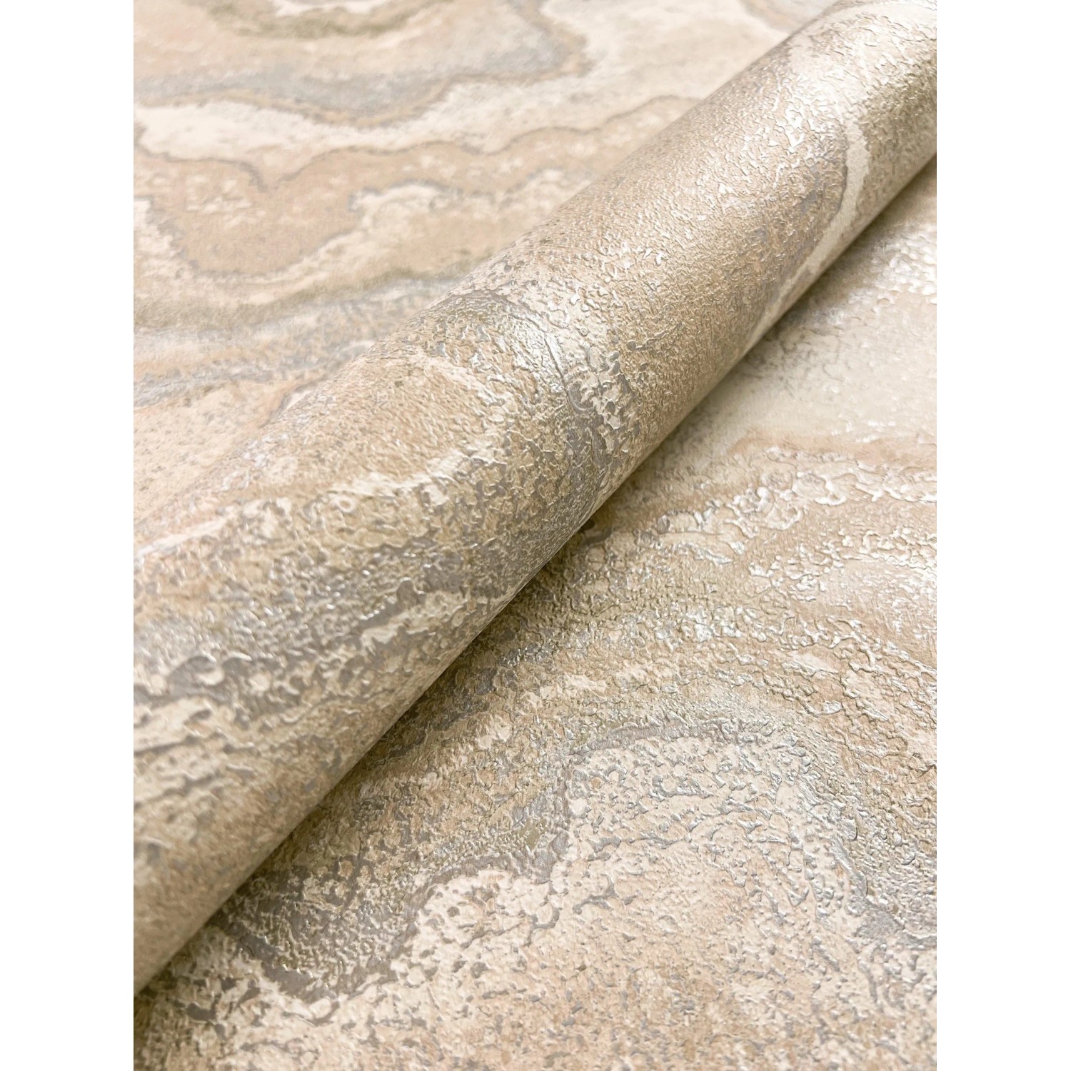 Newroom Vliestapete Dione Beige Marmor Modern FSC®