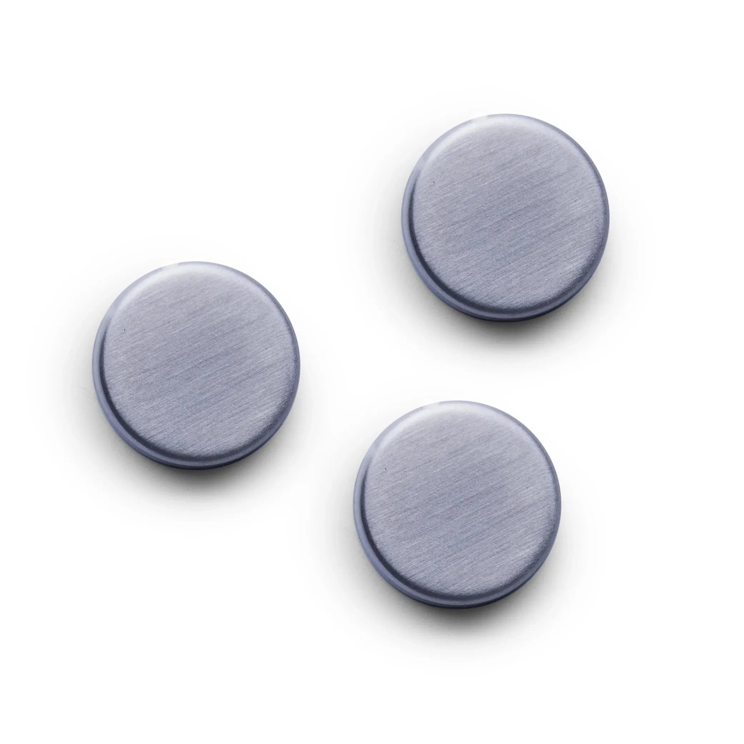 Drei Magnete für Zeller Memoboard Schiefer Glas, Wanddekoration.