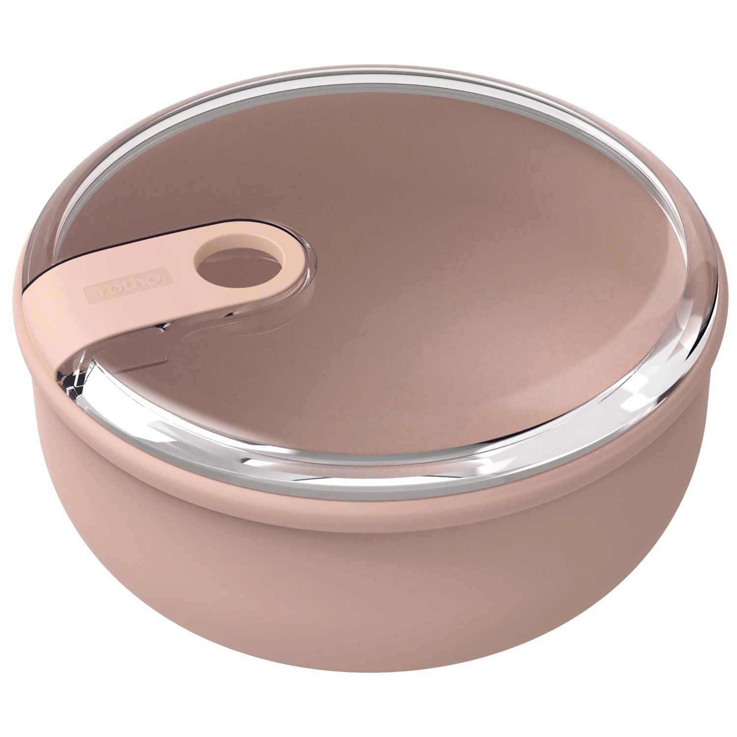 Rotho Frischhaltedose Ela Rund 0,75, Rosa