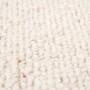 Detailaufnahme: Andiamo Stufenmatte Volterra Creme, Schurwolle, 2er Set.