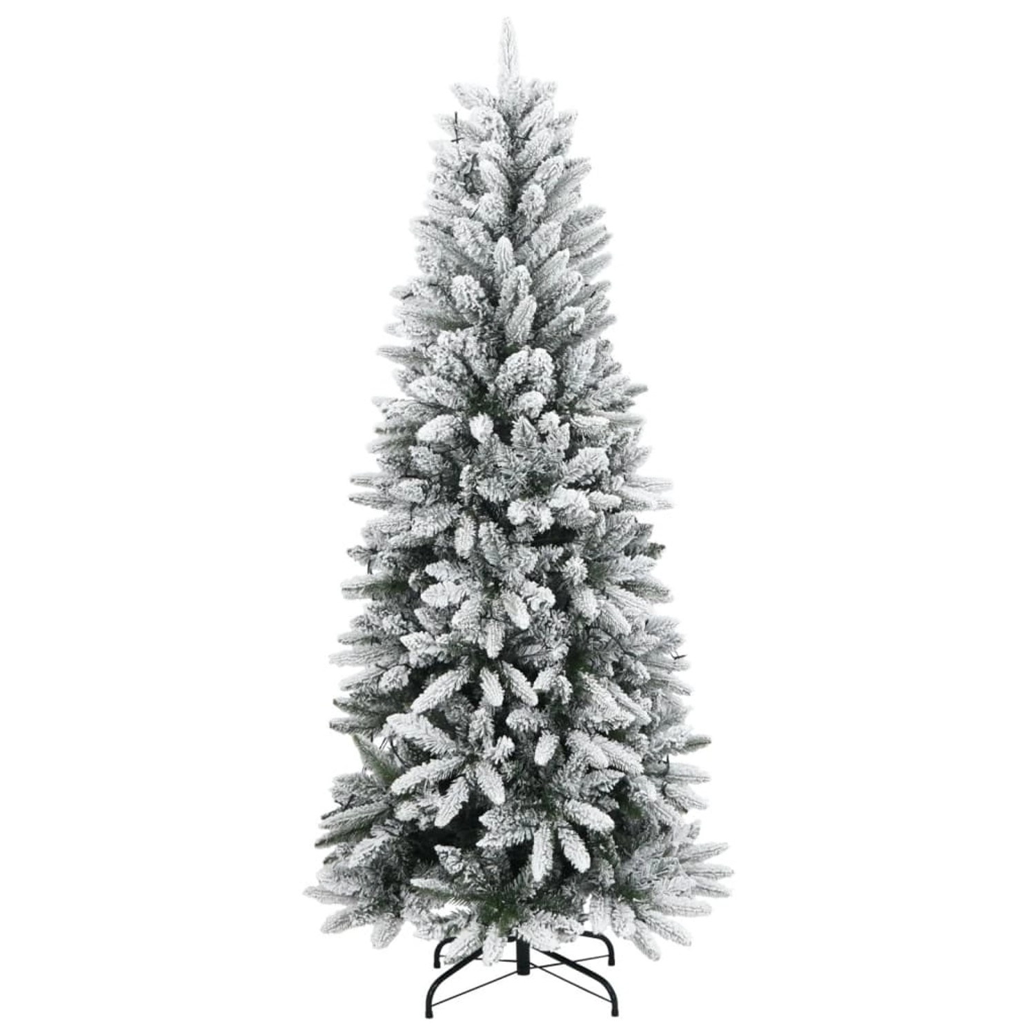 vidaXL Künstlicher Weihnachtsbaum mit Schnee 300 LEDs 240 cm 3315767