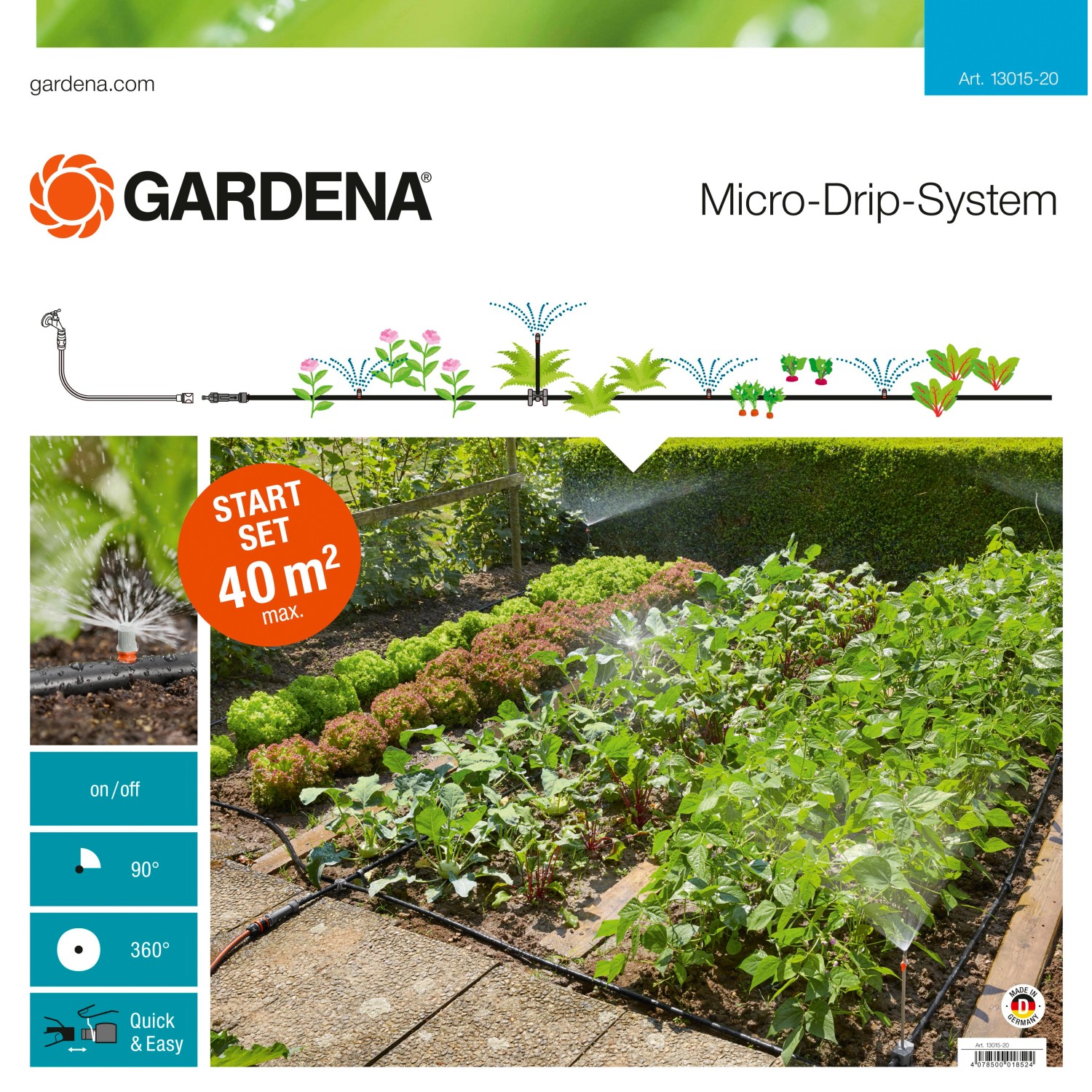 Gardena MDS Start-Set Pflanzflächen M kaufen bei OBI