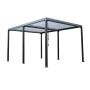 Home Deluxe Pavillon Cannes mit Lamellendach, pulverbeschichtetes Aluminium, 400x303x223 cm.