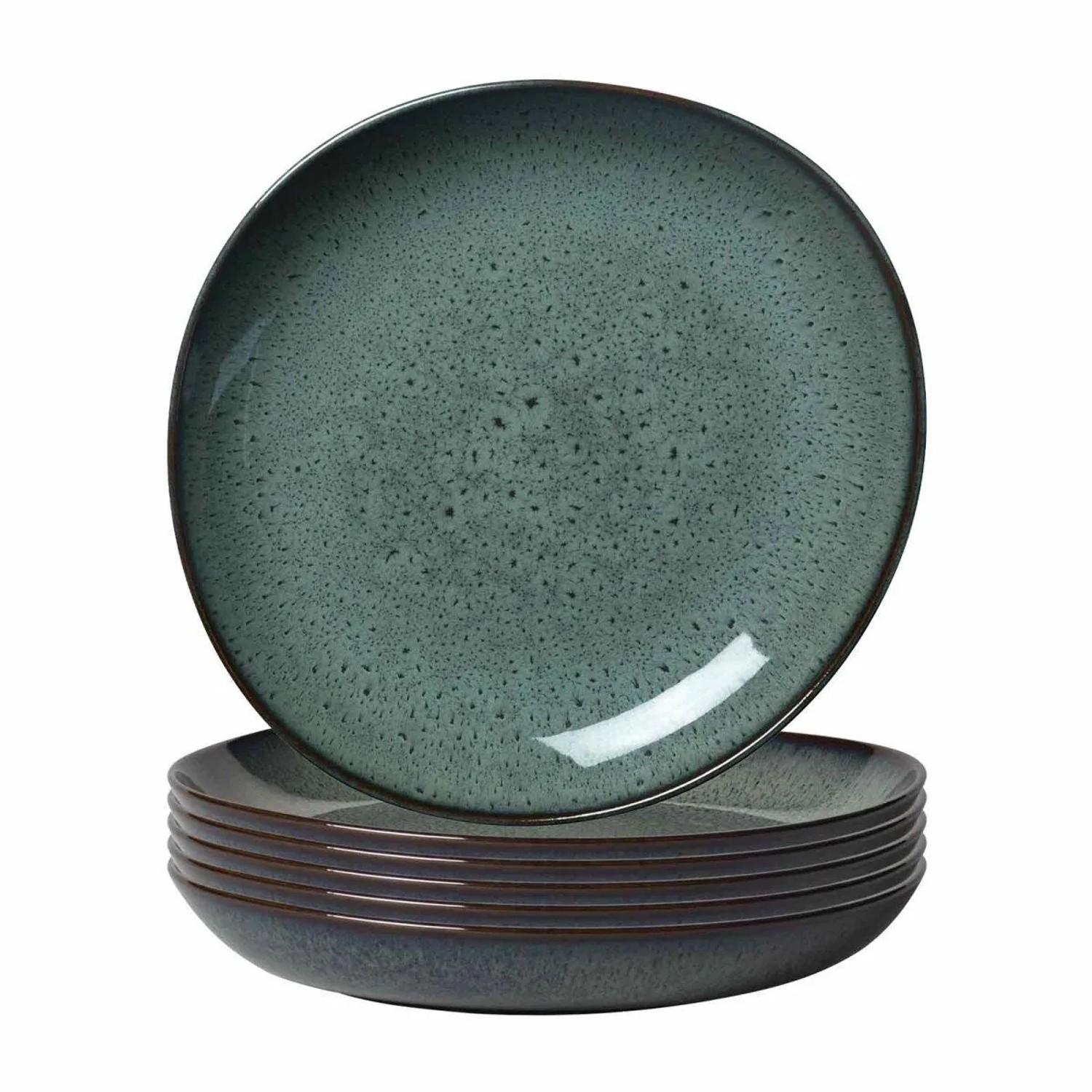 like. by Villeroy & Boch Lave Schalen Flach 27 cm 6er Set Gris