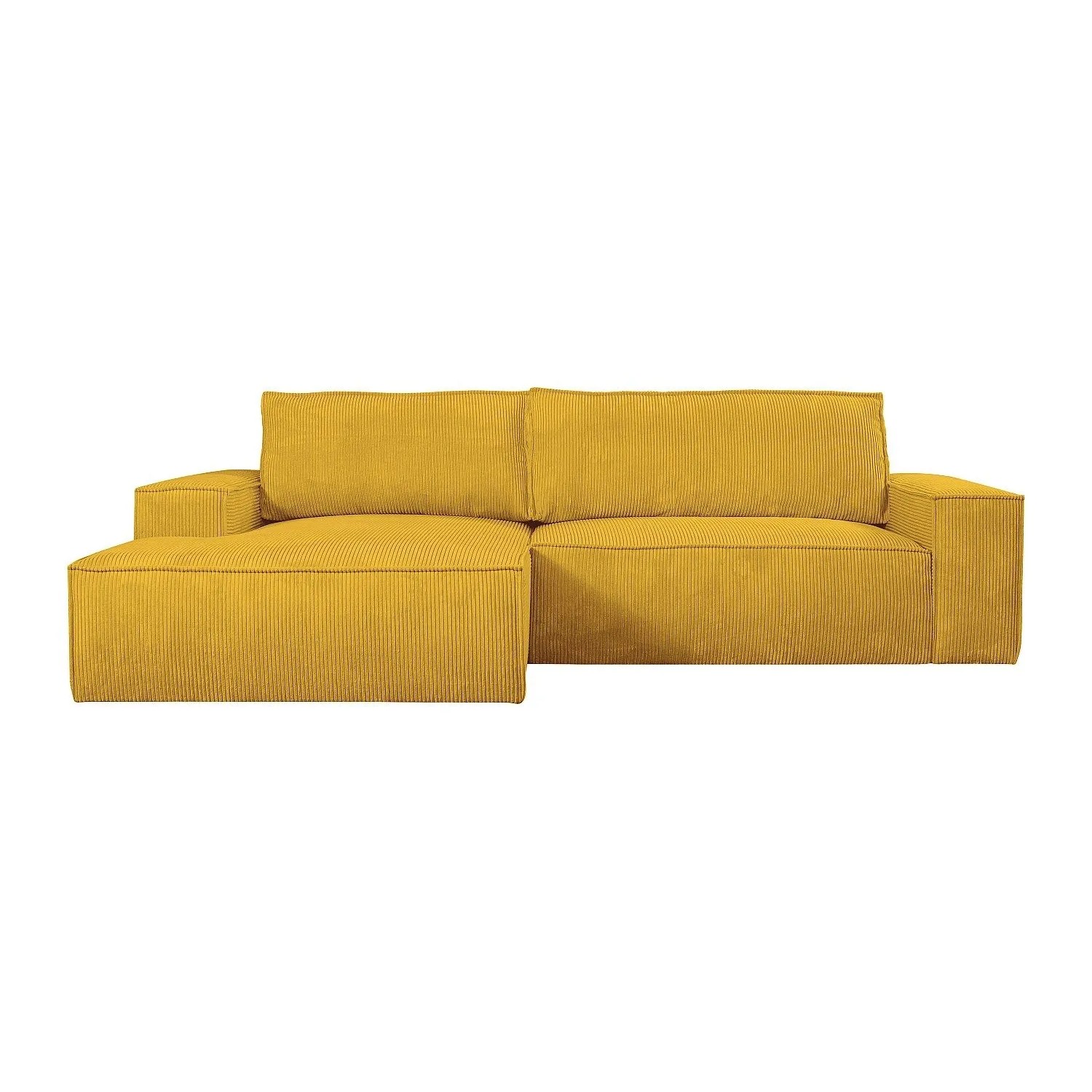 Vente-unique Schlafsofa Amelia Gelb 267 cm
