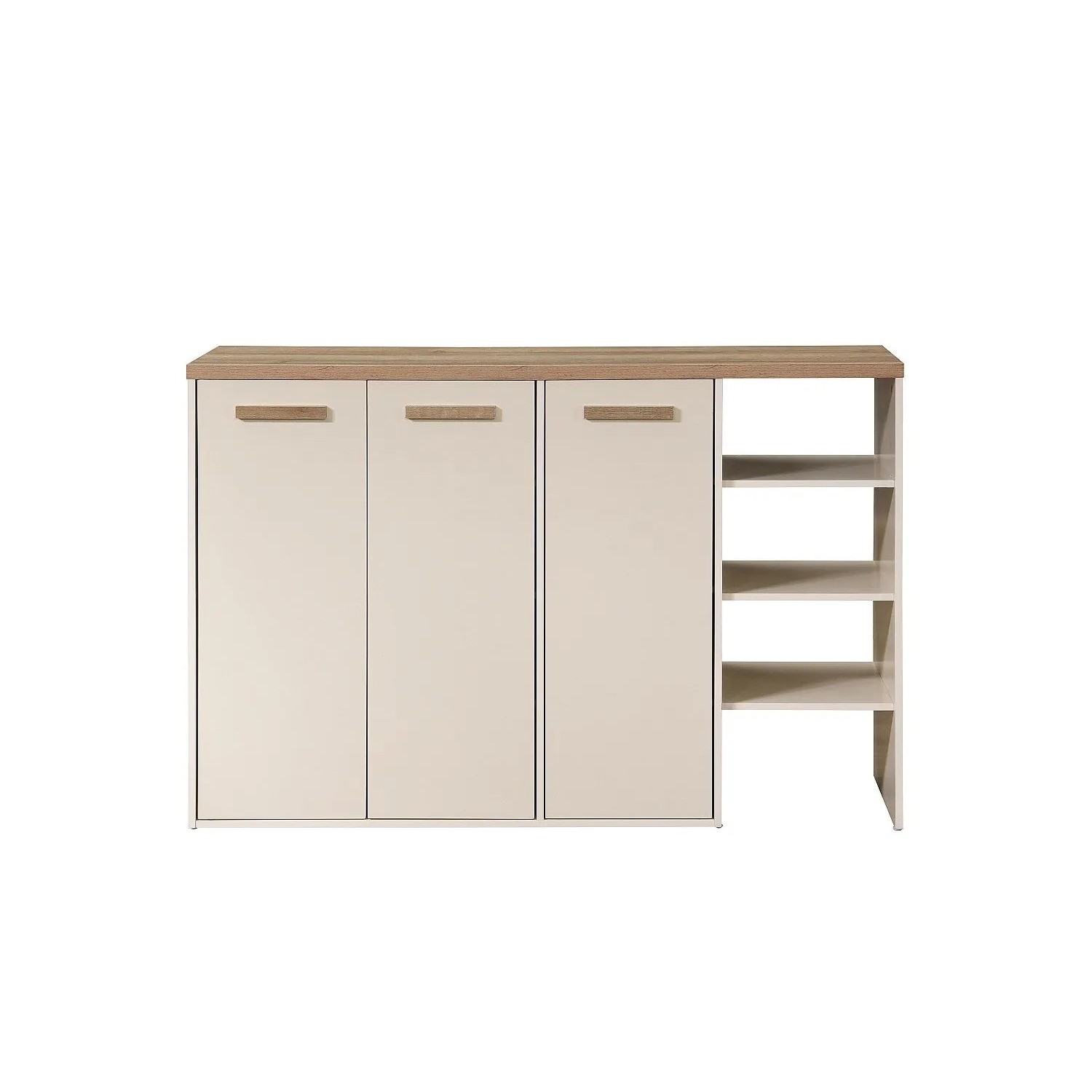 Vente-unique Schuhschrank Skaido Beige  Naturfarben Hell 120 cm