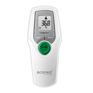 medisana TM 65E kontaktloses Fieberthermometer Stirnthermometer mit Fieberalarm