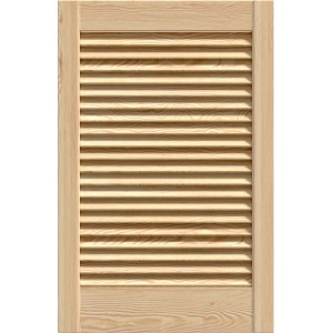 Rohe Classen Lamellentür aus Kiefernholz, 61,5x49,4x2,1 cm, ideal für Möbelbau und natürliche Raumgestaltung.