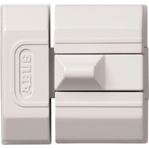 Weißer Abus Schieberiegel SR30 W SB für Innentüren.