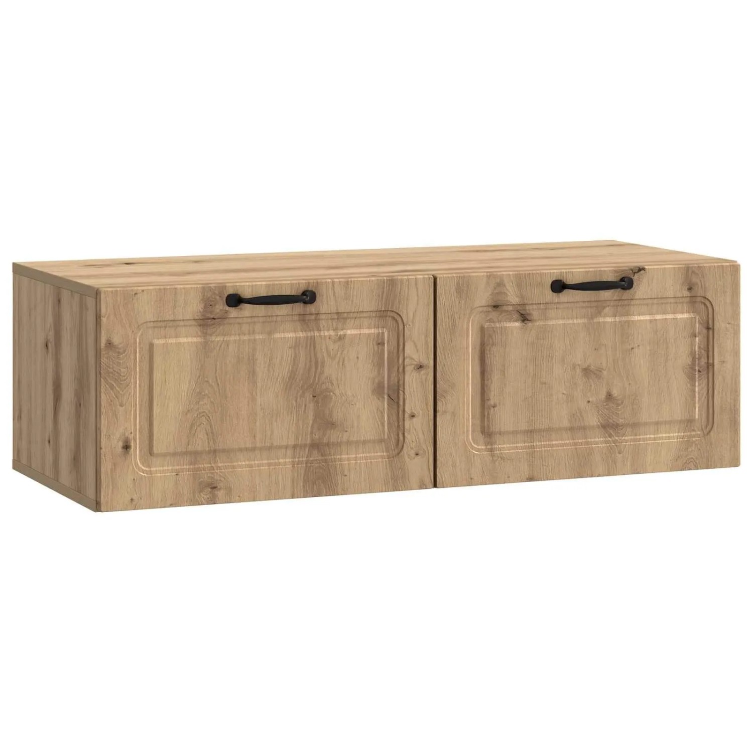 vidaXL Wandmontierter TV-Schrank Artisan-Eiche 98 x 41 x 30 cm 899384